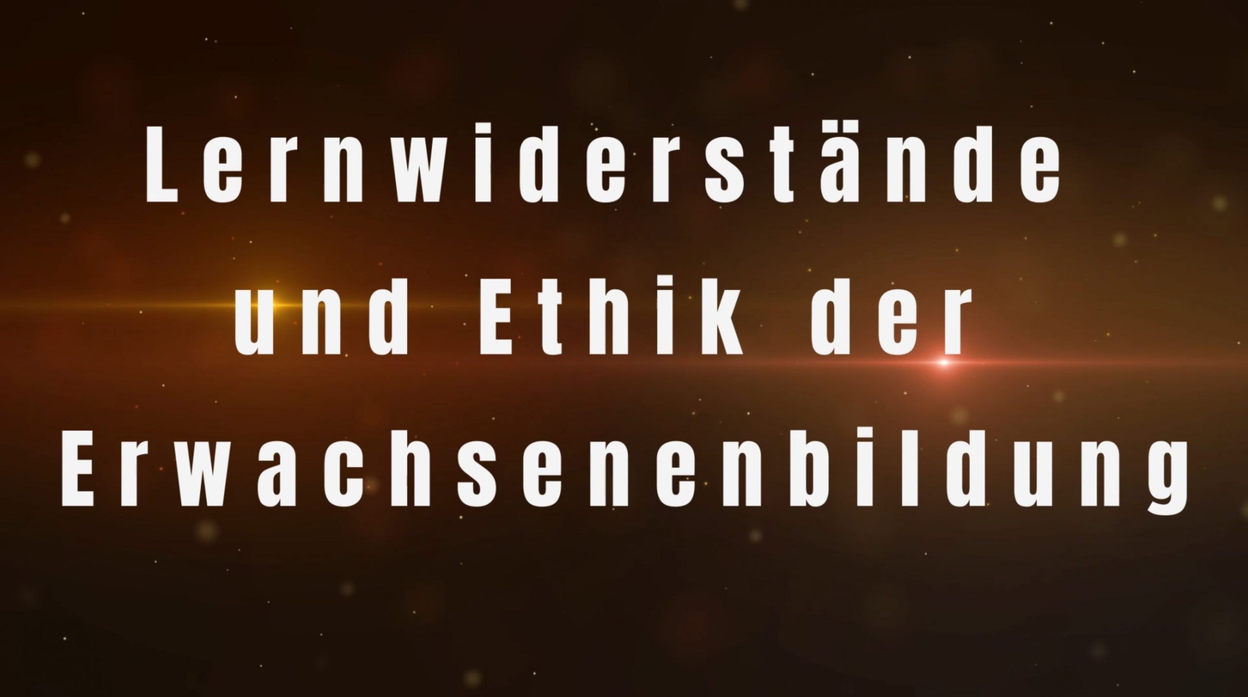 Screenshot Podcast Lernwiderstände und Ethik